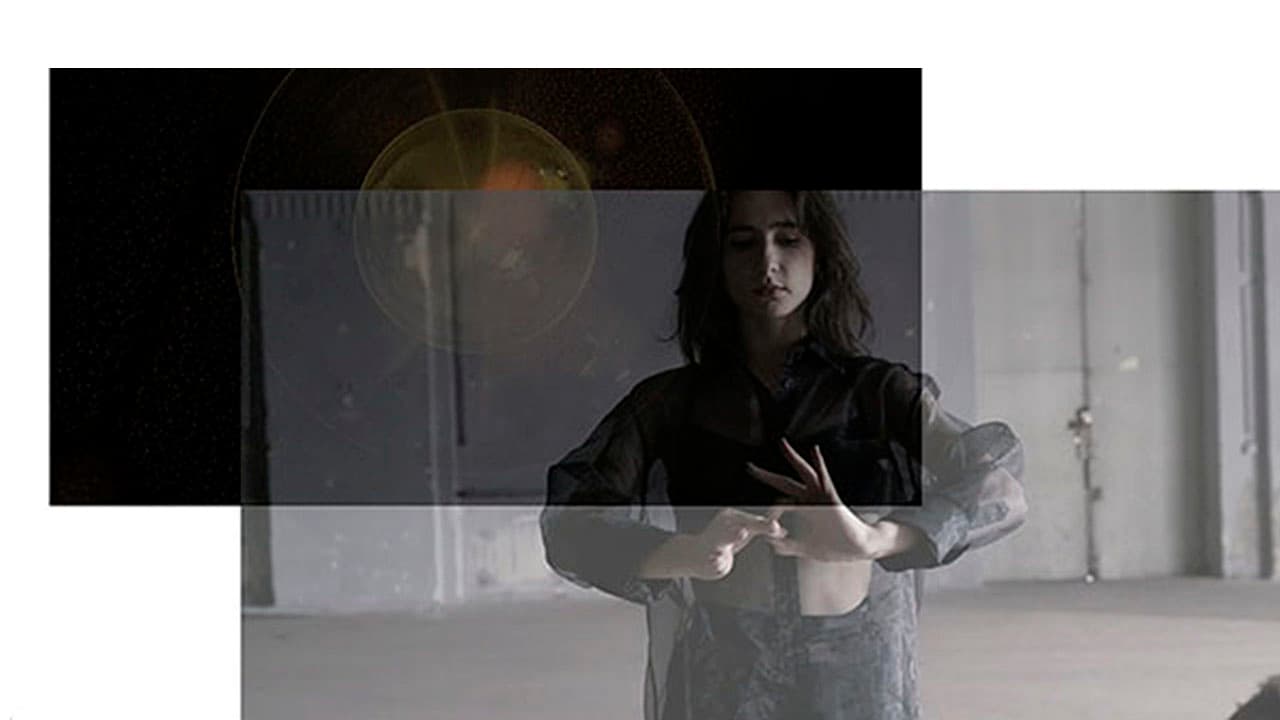 Syntax in Space - Fragment Alexandra Aidu in Hieroglyphe von Fabiane Kemmann mit visualisierter Musik