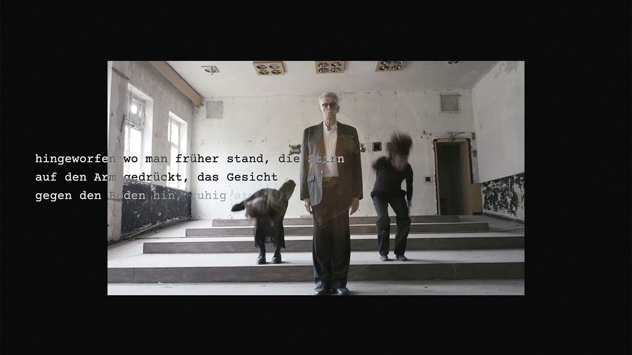 Syntax in Space - Lutz Förster in Nachts von Franz Kafka