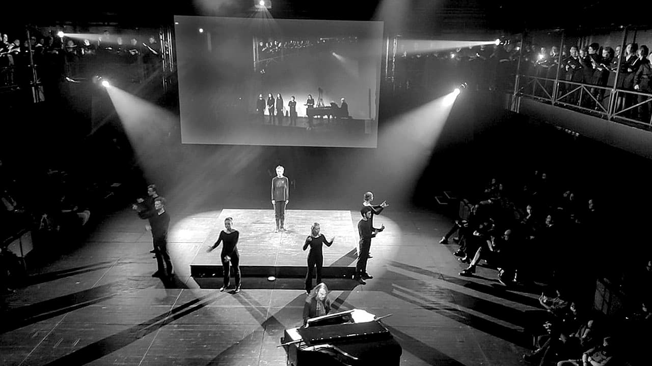 Eisler/Prokoll I - Ensemble in Berlin und Moskau vom Meyerhold Zentrum Moskau aus gesehen